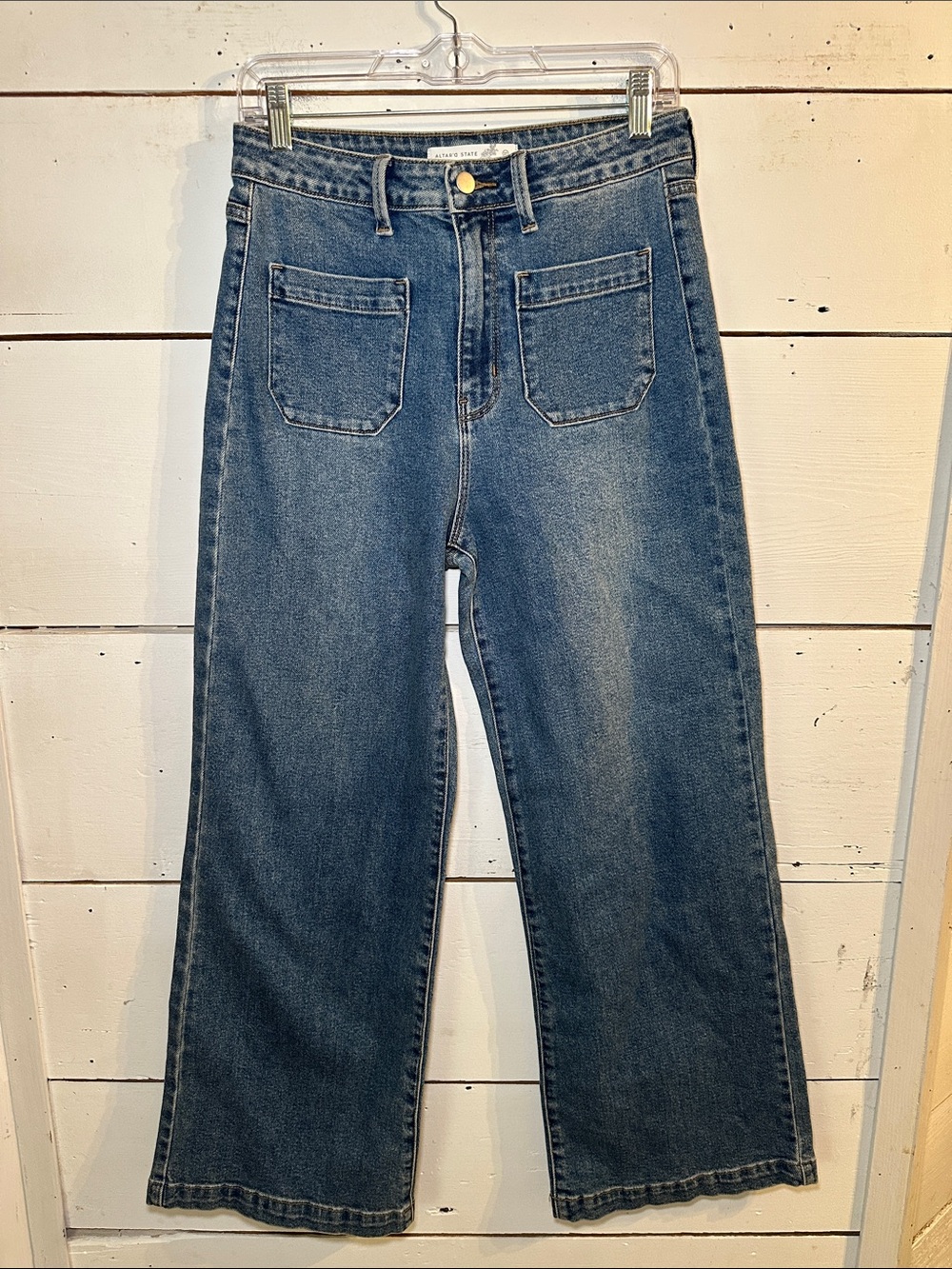 Altar'd State Indy High Rise Sailor Jeans 27